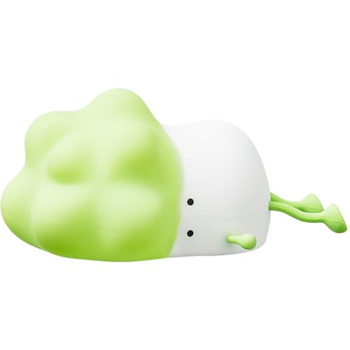 Lámpara de noche pequeña de silicona para dormitorio miniatura 1