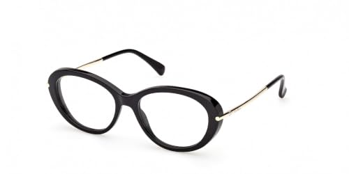 Gafas para mujer MaxMara MM5227 001 Shiny Black en talla 54/17/140