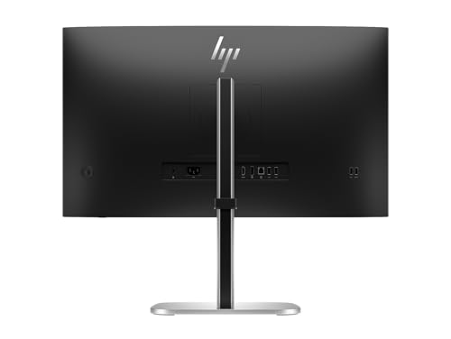 Image of HP Series 5 Pro 527pq 27 inch QHD IPS Monitor with 5ms Response Time, Anti Glare, Flicker Free, Pivot, VESA Mount (100mm), Displayport, HDMI & Dockztorm USB Port Expander, Silver /Black (9D9S0UT#ABA)