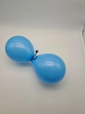 Balony dekoracyjne 12,5 cm - jasnoniebieskie balony imprezowe - 500 szt