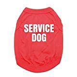 Baxter Boo Service Dog Shirt - Red (3X-Large)