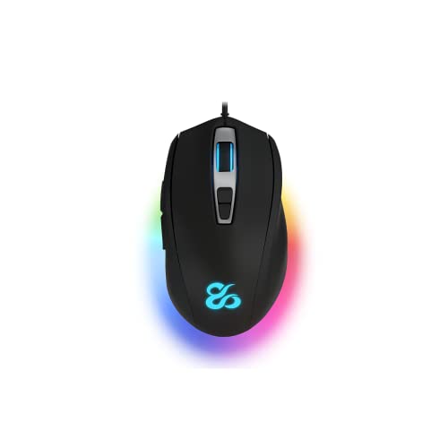 Helios Professional Gaming Mouse, cablato, RGB personalizzabile, sensore ottico, 10000 DPI regolabili, 9 pulsanti programmabili, mouse da gioco, PC/Mac, nero - Mouse gaming - Immagine 4