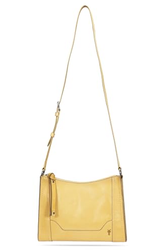 Image of Frye Women's Melissa Zip Crossbody Bag, Stylish Handbag with Adjustable Strap & Pockets