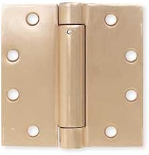 Spring Hinge, Steel, 4-1/2 in H, 4-1/2 in W