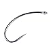 Hareline Dubbin Inc Core C1167 Parachute Dry Black Nickel Hook 16