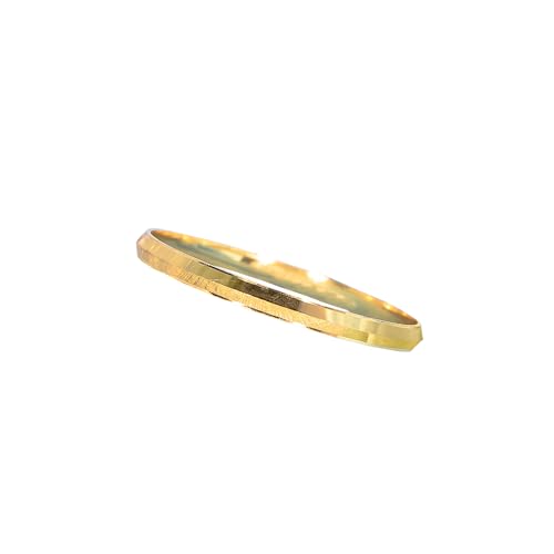 Jewelz Pure Brass Kada Bracelet | Kada Bracelet with Gold Plating for men Mens Solid Brass Kada Bracelet (2.8) (B0CXDS7SYP) Amazon Price History, Amazon Price Tracker