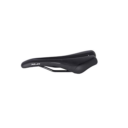 Selle de vélo XLC SA-T17 noire pour soulager l assise des cyclistes