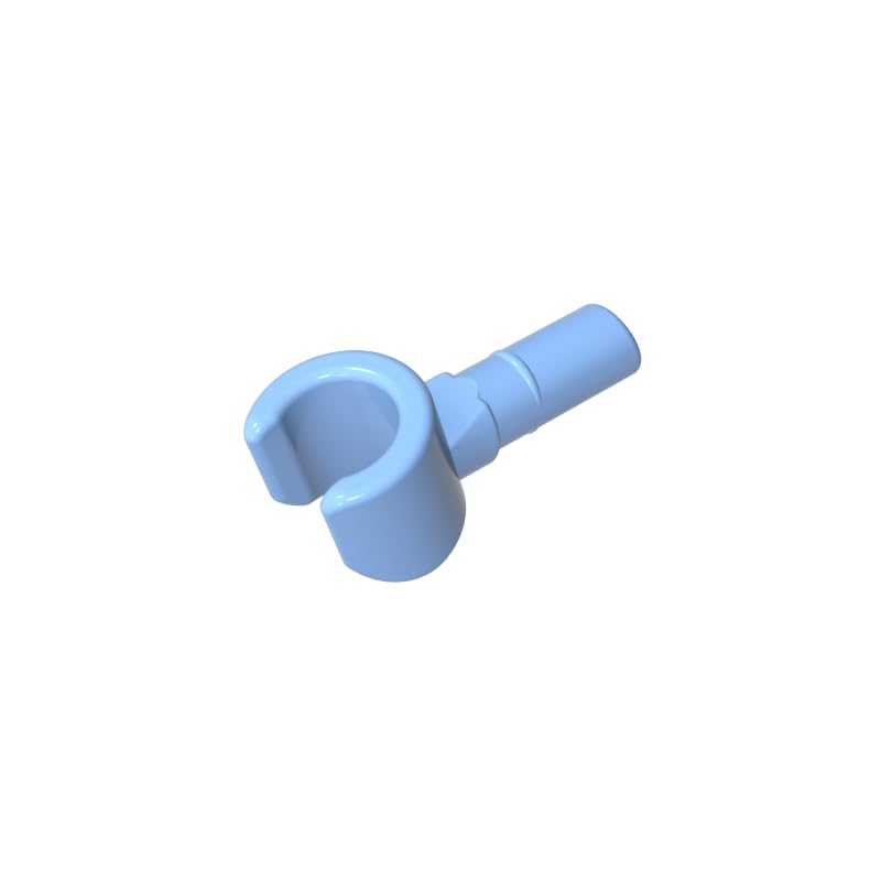 3820 ?? Minifig Hand 50 Pieces GDS-1425 Compatible with Lego Building Blocks Color:Bright Light Blue — image 1