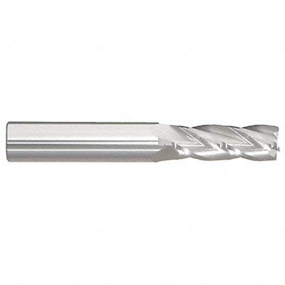 Carbide End Mill, 5/16In, 4FL, Single, 2-1/2
