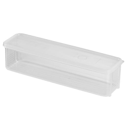 Maciun Contenedor de almacenamiento de espaguetis | Recipiente transparente de grado alimenticio para espaguetis | Cajas multifuncionales apilables de gran capacidad congelables para macarrones,