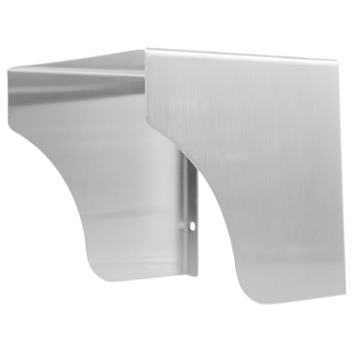 Protection pluie acier inoxydable pour sonnette et borne VE étanche