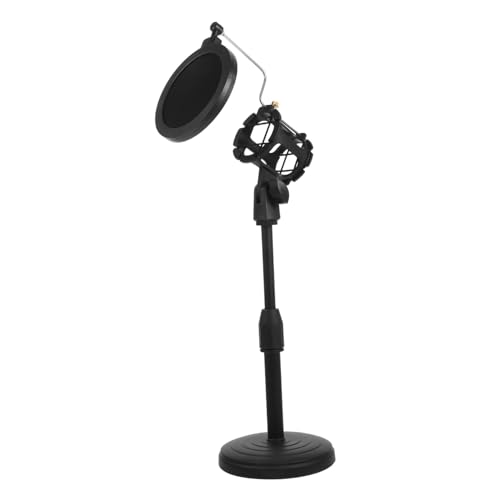 Totority 1個 マイクスタンド デスクトップブームアーム マイクブラケット メタルスタンド デスクマイク マイクラック マイクのサポート テーブルマイクホルダー マイクデスクトップスタンド