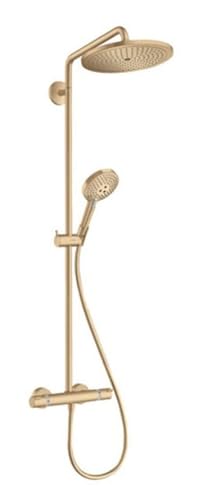 hansgrohe Croma Select S Showerpipe 280 1 jet avec thermostatique, bronze brossé, 26890140