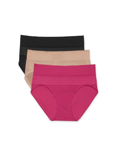 Image of Warner's Women's Warners Blissful Benefits Dig-free Seamless Hipster 3-pack Ru7323w