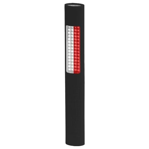 Nightstick NSP-1172 LED Safety Light & Flashlight - White & Red Floodlight,Black