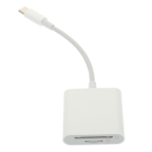 Hoement Lector De Tarjetas Cámara OTG Línea Convertidor De Tarjetas De Memoria Lector De Tarjetas Lector De Tarjetas Portátil Lector De Tarjetas De Memoria USB A Externo Adaptador De