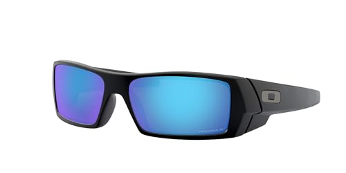 Óculos de Sol Oakley Polarizado Gascan 0OO9014 901450 Tam 60 / Preto Fosco - Lentes Prizm Sapphr Irid Polar