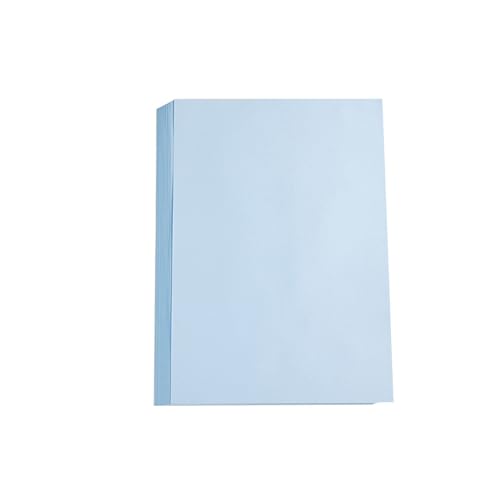 50 Sheets A4 Coloured Paper 70gsm Light Blue Printer Paper for Office Printing Crafts Projects