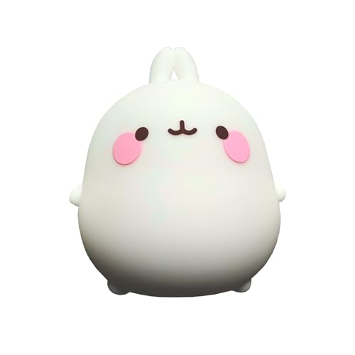 WONDEE Molang Altavoz Bluetooth Pequeño Infantil con Forma de Muñeco Conejo Molang - Regalos Originales, Altavoz para niños, niña y Mujeres - Adorable y Potente
