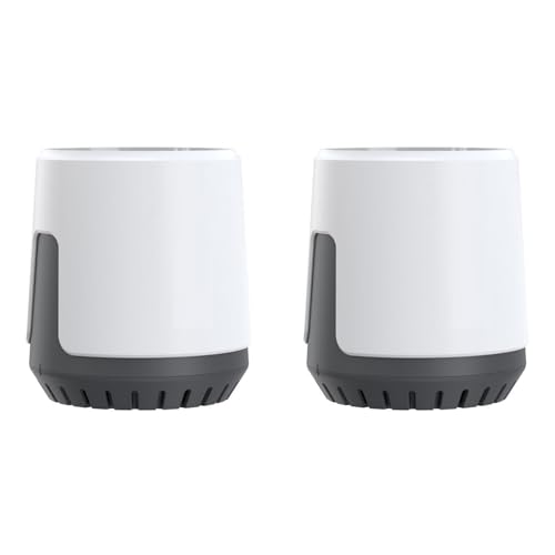 Janasiba 2 pluviómetros digitales inalámbricos para exteriores con aplicación - Sensor de lluvia inteligente con monitoreo preciso del pluviómetro