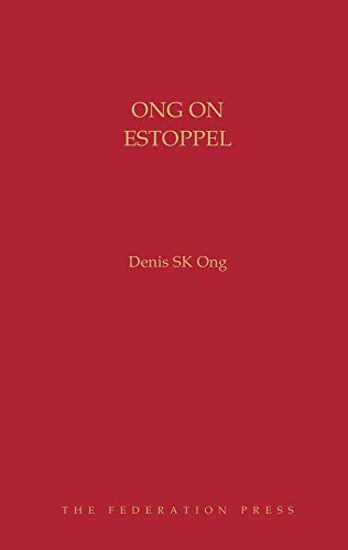 Cover of Ong on Estoppel