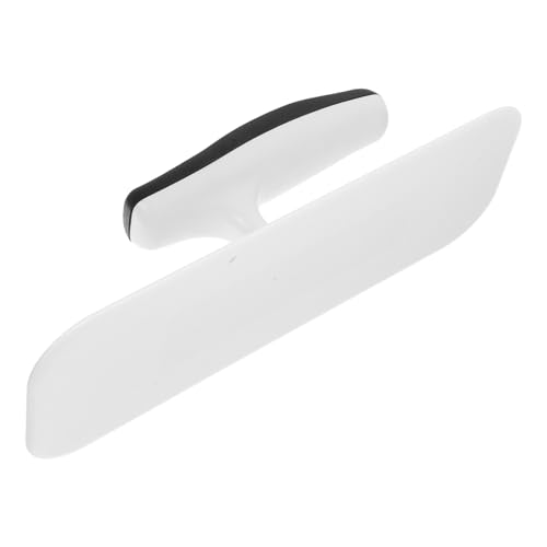 HAMPPLIES Llana de Acabado de Plástico Ligera Punta Redonda Alisador de Papel Tapiz Ergonómico para Yeso Herramienta Profesional para Alisar y Reparar Paredes Proyectos de Bricolaje y