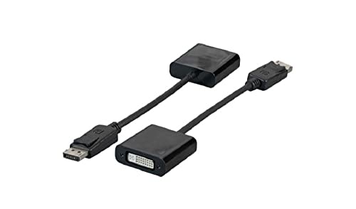 Adaptateur DisplayPort DVI 24+5 Full HD EFB pour brancher un ancien moniteur sur un PC récent