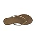 MOAILAOZI Flip Flops Sandals for Women, Summer Fashion Leather Slippers, Lightweight Comfortable Beach Sandals Slip On Flat Dressy zjc-5 Camel Size 9