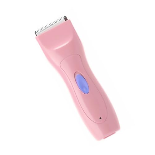 Tondeuse à cheveux bébé électrique Mikikit rose en ABS et acier inoxydable portable