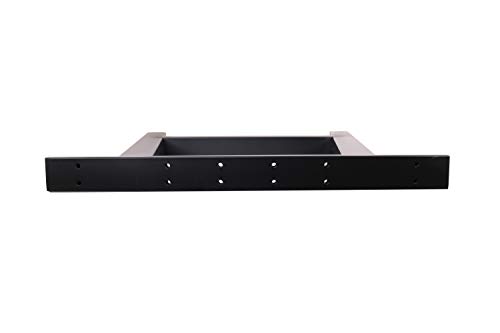 Eclv 28" Dining Table Legs, A Shaped Black Vintage Steel Table Legs, Office Table Legs,Computer Desk Legs,Industrial Kitchen Table Legs,Set Of 2,Black #TOP6