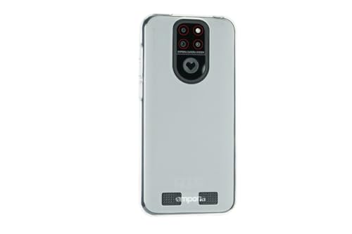 caseroxx TPU-Case in white-clear for Emporia Smart 5 Mini - shockproof & precise fit