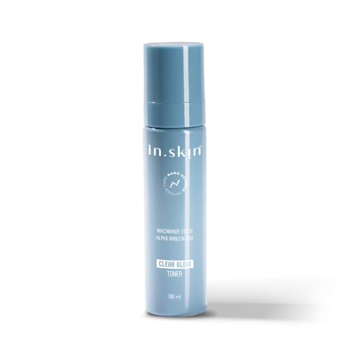 Image of Clear Glow Toner with Alpha Arbutin & Niacinamide | Reduces Dark Spots & Evens Skin Tone | Hydrating Face Mist with Provitamin B5 | For Oily & Acne-Prone Skin | 100 ml