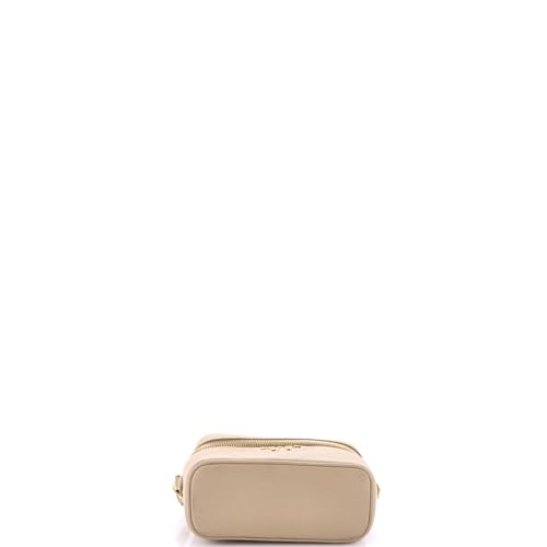 Pre-Loved Convertible Top Handle Vanity Shoulder Bag Vitello Daino Mini, Neutral4