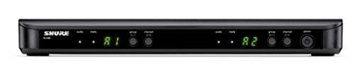 Image of Shure BLX288 /PG58 Dual-Channel Wireless Audio System H11 Band (572-596 MHz) - BLX88 Receiver, (2) BLX2 Transmitters with PG58 Dynamic Mic, Up to 14 Hr Battery, 300 ft Range | Includes BLX88 Receiver and Two Blx2 /pg58 Handheld Transmitters, H11 Band, Up to 14 Hr Battery, 300 Ft Range