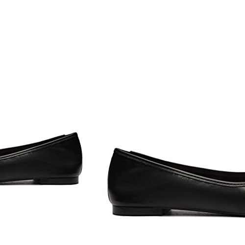 Image of SCHUTZ Women's Ballerina Arissa Bow Leather Flat