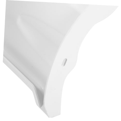 Evite imágenes borrosas con esta cubierta sol protección parasol para cámaras de plástico blanco 7