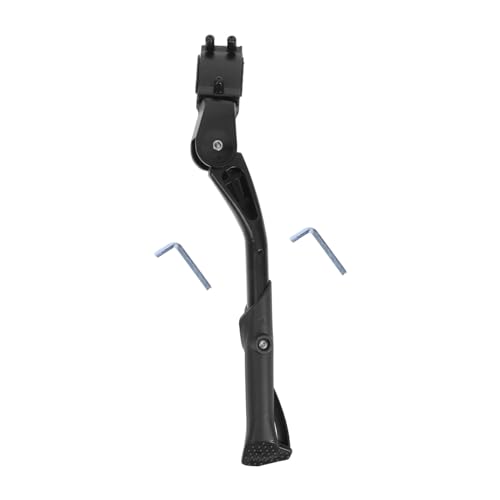OSOLADY 調節可能アルミ合製自転車キックスタンド - 対応 軽量強化サイド