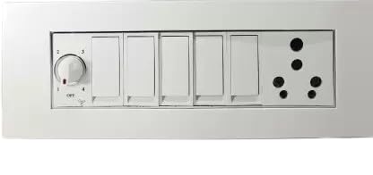 BAHUL B6i8 15 A Single Pin Socket. Wall Mount Board Covered ROM Back Side with CONECTION WIREONLY-image-47