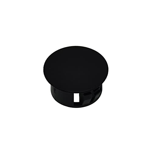Cgshop-Arandelas Tapas de plástico Negras enchufas Tapas de presión, Duradero, fácil de Instalar(M5(10PCS))