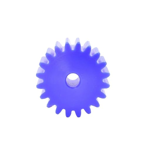 machinery Industrial Pinion Gear 1pcs 28T-52T 1.5M Blue Nylon Spur Gear 28 30 32 33 34 35 36 38 40 42 44 45 46 48 50 52Teeth Plastic Flat Cylindrical Drive Gears(36 Teeth (Bore 6mm))