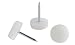 50 Pack. Nylon Pad Protector Furniture Chair Table Leg Feet Glide Nails, 5/8" Dia