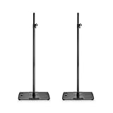 2x gravity tls431b touring lighting stand con base quadrata per dj discoteca lighting stage