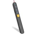 NORWII N29 Presentation Pointer Presenter 100M, 2.4GHz Laser Pointer Presentation Clicker for Powerpoint Remote, Wireless Presenter with Hyperlink & Volume Control