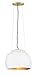 Hinkley Nula Collection One Light Pendant, Shell White
