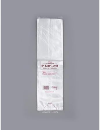 福助工業 製菓用袋 IPP袋食パン 2斤用 IP-13 バラ 1ケース 100個&times;10セット入 00243014