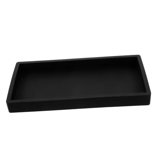 Veemoon Vanity Tray Silicone Storage Organizer for Bathroom Kitchen Bedroom Non- Compact Design for Perfume Soap and Cosmetics Elegant