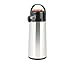 Thunder Group ASPG022D 2.2 L Glass Lined Stainless Steel Airpot with Push Button, Decaf-ASPG022D