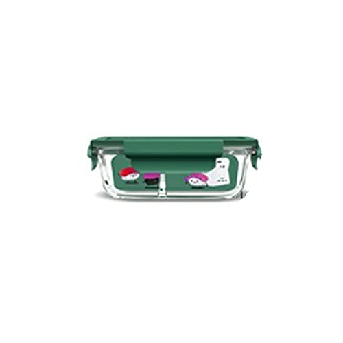 HJLIKE Lunch Box 3 In 1 Food Storage Containers with Lids,Can be Heated in A Microwave and Used as A Bento Box