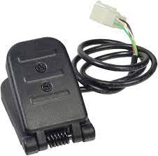 Image of Foot Pedal Replacement for Razor Scooter Throttle for Razor Crazy Cart and Crazy Cart DLX - Black