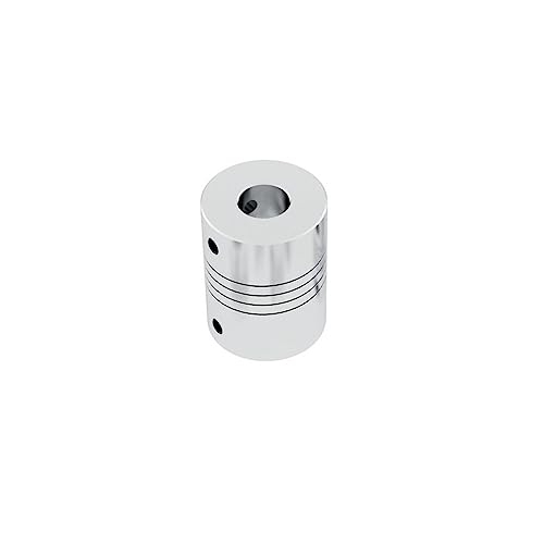 DINGGUANGHE-CUP Coupler for CNC Motor Jaw Shaft Coupler 2mm to 8mm Flexible Coupling OD 15x20mm 2/3/3.17/4/5/6/6.35/7/8 mm Metal (Inner Diameter : 2mm to 5mm)